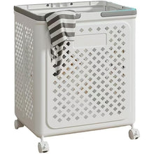 Large Foldable Laundry Basket With Wheels