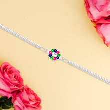 Color Full Flower Rakhi
